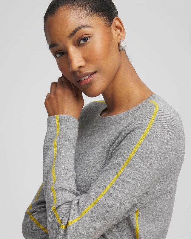 Zenergy Luxe Side Stripe Top - image 4